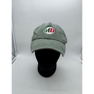 Cobra Caps Mountain Dew Logo Baseball Cap Green Embroidered Adjustable‎ Dad Hat
